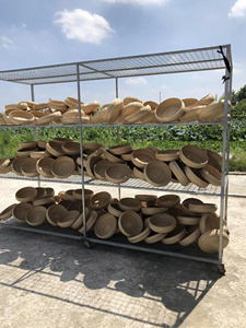 <b>Large</b> coiled bamboo <b>bowls</b> for fruit and salad <b>serve</b> best quality natural spun <b>bowl</b> produced in Blue Lotus Vietnam - Product Image 3