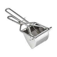 RONG DE Nieuwe Huishoudelijke Roestvrijstalen Aardappel- en Groentepuree-maalmachines, Heavy Duty Multifunctionele Handmatige Fruitpers