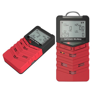 Détecteur portable de diffusion de 4 gaz MicMeta (CO/H2S/O2/LEL) avec IP68 et alarme de détresse - Product Image 5
