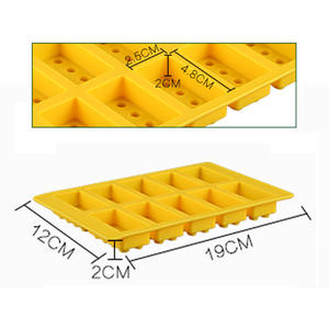 Plateau de Cube de glace blocs rectangulaires, 1 pièce, moule en Silicone, pour chocolat, gâteau, gelée et arôme, pour <span class=keywords><strong>Lego</strong></span> - Product Image 6