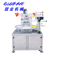 Machine de scellage thermique rotative pneumatique automatique pour l'emballage alimentaire, des boissons, du papier, du papier d'aluminium et des barils