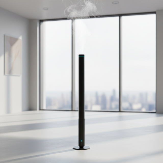 Free Standing Brushless Motor Waterless Scent Diffuser Machine Fragrance Aromatherapy Essential Oil Aroma Diffuser
