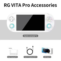 Console de jeu portable ANBERNIC RG VITA Pro, lecteur de jeux rétro portable, prend en charge les émulateurs PSP/PS1/N64, console de jeux d'arcade