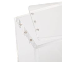 NOVISON Boîte de rangement acrylique personnalisée pour cartes TCG de la série Manga, avec couvercle magnétique, design moderne et écologique, épaisseur 5 mm