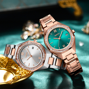 NIBOSI 2621 <span class=keywords><strong>Orologio</strong></span> <span class=keywords><strong>da</strong></span> Donna alla Moda, Regalo per Ragazze, <span class=keywords><strong>Orologio</strong></span> <span class=keywords><strong>da</strong></span> Polso di Lusso in Acciaio Inossidabile, Marca Famosa di Alta Gamma - Product Image 3