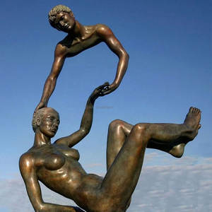 <span class=keywords><strong>Sculpture</strong></span> d'art en bronze de grande taille, <span class=keywords><strong>sculpture</strong></span> abstraite de grande taille, <span class=keywords><strong>sculpture</strong></span> vertébrale d'<span class=keywords><strong>Henry</strong></span> <span class=keywords><strong>Moore</strong></span>, décoration de parc extérieur en métal - Product Image 6