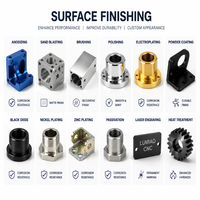 Servicios de Mecanizado CNC de 5 Ejes de Alta Precisión Personalizados, OEM para Todas las Industrias, Piezas de Torneado y Fresado de Acero, Latón, Titanio y Aluminio