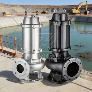 Pompe à eaux usées submersible robuste en acier inoxydable avec garantie de deux ans pour le nettoyage des fosses à cendres des centrales électriques, pompe broyeuse pour eaux usées - Product Image 5