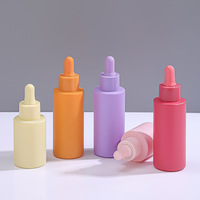 Flacon compte-gouttes pour huiles essentielles en promotion, flacon compte-gouttes cosmétique personnalisé 20ml 30ml 50ml avec compte-gouttes pour huiles essentielles