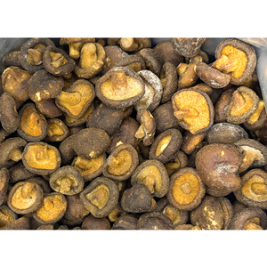 Vente en gros de snacks sains frits sous vide surgelés champignons shiitake entiers faibles en gras pour le service alimentaire - Product Image 3