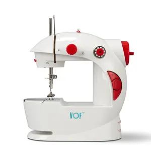 Popular simple mini electric cloth sewing machine for novice fhsm-201 machine a coudre