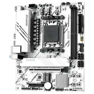 JGINYUE M-ATX scheda madre B650M Pro AM5 supporto <span class=keywords><strong>DDR5</strong></span> memoria a doppio canale Max 64GB 4800 a 6000 + MHz RAM B650 scheda madre - Product Image 1