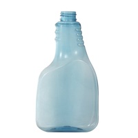 Xypackaging 500ml 16oz bouteilles d'emballage de pulvérisation de pulvérisateur à gâchette en plastique rpet bleu vide