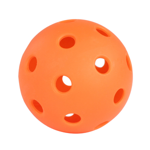 Высококачественный 26-дырочный тренировочный мяч для пиклбола для игры в помещении, изготовленный методом литья под давлением, с возможностью нанесения логотипа - Product Image 1