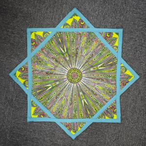 Vendita calda personalizzabile tessuto filante a stella reattiva UV colori vivaci forma quadrata rotazione stella calda <span class=keywords><strong>Dapo</strong></span> - Product Image 3