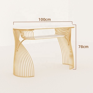 Modern Design Wood <b>Nail</b> Salon Manicure <b>Desk</b> with Dust Collector for <b>Nail</b> Bar or Mall - Product Image 6
