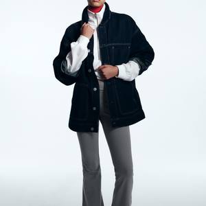 Leggings taille haute à la mode pour femmes avec logo personnalisé Leggings de sport pour femmes Patchwork Push Up Fitness Gym Workout Leggings - Product Image 2