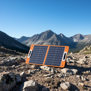 Flashfish – panneau solaire portable 60W, chargeur solaire pliable, sortie USB 5V pour smartphones et tablettes - Product Image 2