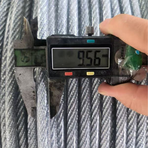 7*19 3mm 4mm 5mm 6mm zincato filo di acciaio cavo di sollevamento in acciaio uso per la trazione - Product Image 3