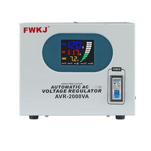 Stabilisateur de tension de type relais SCR 2000VA CNTR monophasé 220V <span class=keywords><strong>230V</strong></span> 110V régulateur de tension automatique <span class=keywords><strong>AVR</strong></span> pour TV réfrigérateur cuisinière - Product Image 3