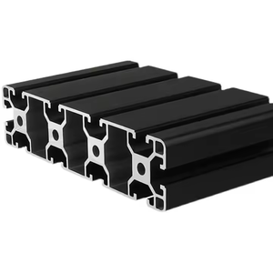 Cina fabbricazione T Slot 40160 alluminio anodizzato nero profilo di estrusione & per struttura in alluminio strutturale - Product Image 1