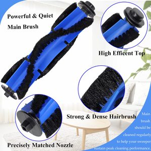 Para Eufy 11S Max, kit <span class=keywords><strong>de</strong></span> accesorios para 15C Max, 30C Max, G30, G30 Edge, G30 Hybrid, piezas <span class=keywords><strong>de</strong></span> repuesto para aspiradora robótica - Product Image 2