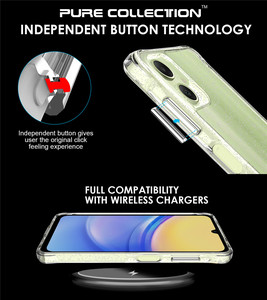 Coque de téléphone transparente scintillante en TPU souple et PC rigide pour <span class=keywords><strong>Samsung</strong></span> <span class=keywords><strong>Galaxy</strong></span> A06 A16 5G A36 A55 <span class=keywords><strong>A03</strong></span> S25Edge S24 Ultra S23 S22 S21 S26 FE - Product Image 6