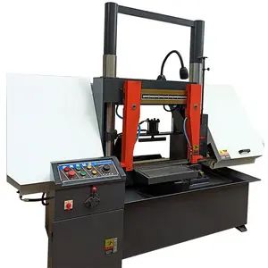 Large Metal Band Saw Machine Cutting 1000mm Diameter Round Tube GB42100 Metal Band Saw Machine