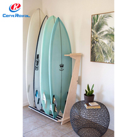 Support de sol en bois pour magasin de détail, présentoir pour planche de surf, planche à pagaie, présentoir pour skateboard, design moderne, taille personnalisable