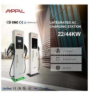 AMPPAL 7KW 14KW 22KW 44KW Tutarlı Akıllı Yüksek Performanslı Şarj Cihazı Ev Tipi Elektrikli Araçlar için Şarj İstasyonu - Product Image 2