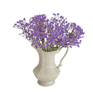 Artificial Baby's Breath Flowers Plastic Single <b>Branch</b> White Pink Yellow <b>Light</b> Blue Rose Red Purple Wedding Decoration - Product Image 5