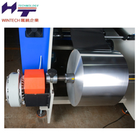 Machine de fabrication de papier d'aluminium HT machine de fabrication de rouleaux de papier d'aluminium personnalisable prix