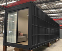 Maison modulaire en conteneur de 20 pieds, haute isolation, écologique, préfabriquée