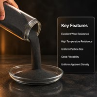 Guide de soupape de moteur et insert de siège de soupape fabriqués à partir de poudre d'alliage V571, offrant une bonne fluidité et une densité apparente élevée