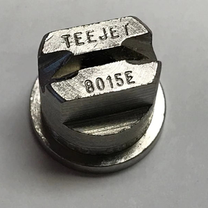 Thép không gỉ TP <span class=keywords><strong>teejet</strong></span> Quạt phẳng vòi phun Quạt phẳng máy bay phản lực phun lời khuyên 8010 8015 8020 6520 11010 - Product Image 1