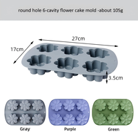 Moules à gâteau ronds en silicone résistants à la chaleur pour four domestique, idéaux pour la cuisson de pains et de gâteaux, en stock