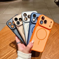 Coque de téléphone magnétique tendance antichoc en carton ondulé doux au toucher pour iPhone 17 18 Pro Max, compatible avec iPhone 17 16 15 14 13