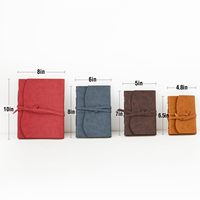 Carnet de notes quotidien en cuir véritable Crazy Horse, journal de voyage vintage, couverture rigide pour journalisation et prise de notes, exclusif