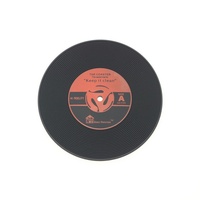 Tapis de bureau promotionnels personnalisés en caoutchouc écologique avec logo imprimé couleur – Nouveauté créative en forme de disque vinyle