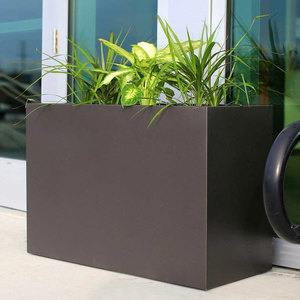 Nuovi Vasi per Fiori in Vetroresina di Grande Dimensione per Esterni, Fioriere Rettangolari per Interni/Esterni per Casa, Strada, <span class=keywords><strong>Balcone</strong></span> e Spazi di Giardinaggio - Product Image 3