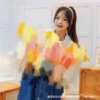 Peluche Ciel Étoilé, Coussin Poupée pour Enfants, Poupée Réconfortante, Cadeau d'Anniversaire Unisexe 0-7 Ans, Rembourrage Coton PP