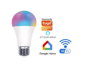 Lampadina Edison daylight 4w wifi RGB A60 dimmerabile E26 con app di controllo tuya