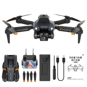 Drone GPS P13 avec maintien d'altitude, évitement d'obstacles infrarouge, quadricoptère RC pliable, mini-drone avec lumières LED et contrôle par application - Product Image 5