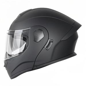 Nouveau casque de <span class=keywords><strong>moto</strong></span> ouvert certifié DOT Uncover-800 - Coque légère en ABS avec fermeture rapide, 2 visières et doublure en coton - Product Image 4