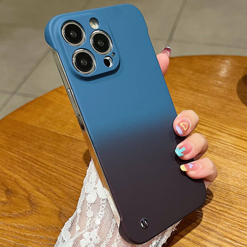 [Gradient Borderless] Blue-Black