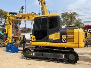 Excavatrice Komatsu PC110-7 d'occasion, moteur Fawde d'origine japonaise, 10 tonnes, bon état, hydraulique, chenilles, boîte de vitesses, pompe, moteur, roulement - Product Image 4