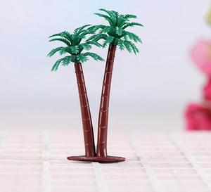 Cây Cảnh Trang Trí Nhân Tạo PVC Cây Cọ Đồ Chơi Cây Dừa Thu Nhỏ - Product Image 3