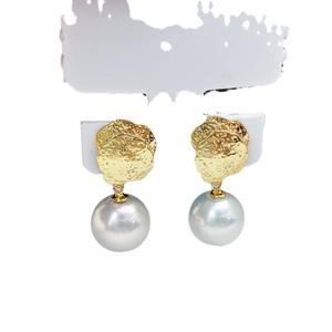 S925 Silver DIY <b>Pearl</b> Accessories Empty Tray 9-15mm Beads Simple Silver Jewelry <b>Earrings</b> Product <b>Pearl</b> <b>Earrings</b> Model 22295 - Product Image 5