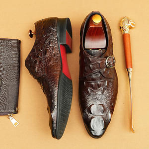 Men's retro and fashionable genuine leather formal <b>shoes</b> for casual office, formal wedding, party and business - Product Image 4