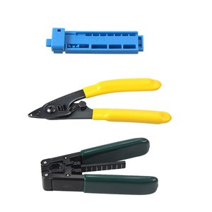 FTTH Termination Tool Kit <b>Fiber</b> <b>Optic</b> Cutter SC <b>Connector</b> Tool Set FASO Brand - Product Image 2